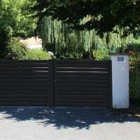 Bosco portail alu noir sable 2101