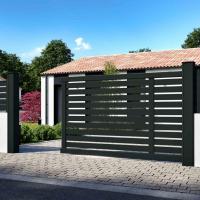 Bosco portail aluminium coulissant 2100