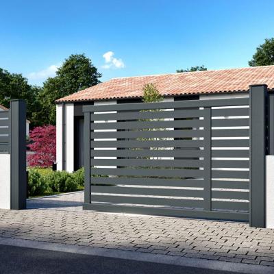 Bosco portail aluminium coulissant bosco 7016