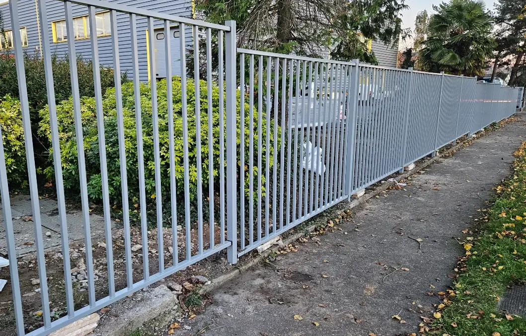 Cloture barreaudee industrielle andilly 95 a2p tuquet