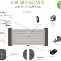 Descriptif technique portails battants