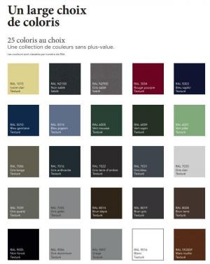 Les couleurs standard 1