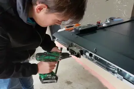 Maintenance reparation portails portes garage cergy pontoise