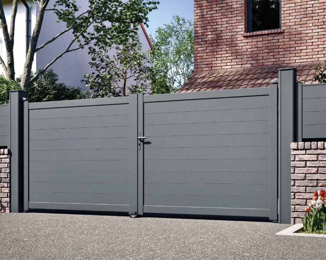 Portail alu bravo gamme essentielle