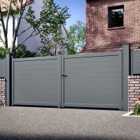 Portail aluminium battant bravo 7016