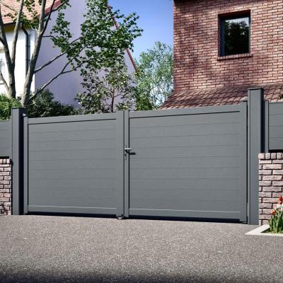 Portail aluminium battant bravo 7016