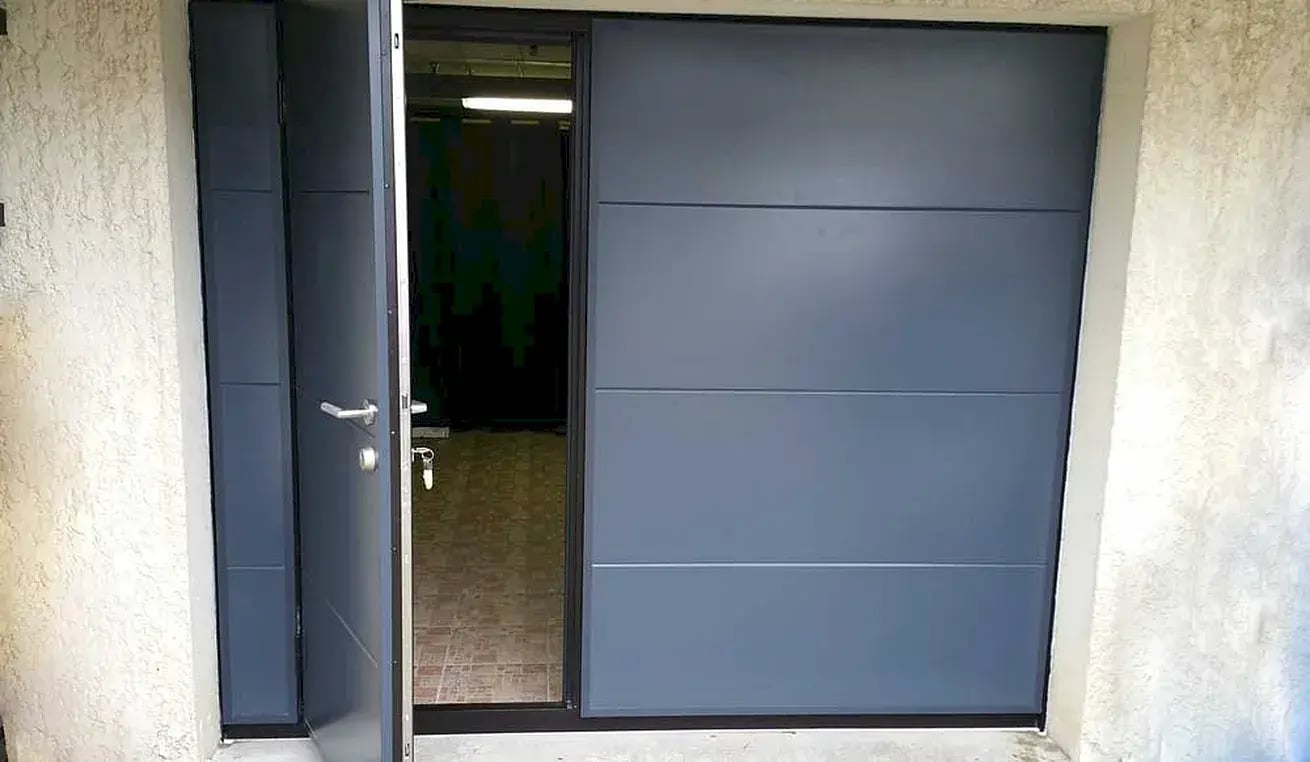 Porte garage basculante isolee chambors oise a2p tuquet