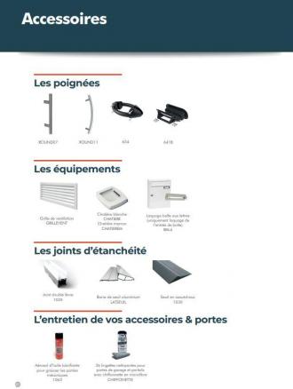 Portes garage accessoires