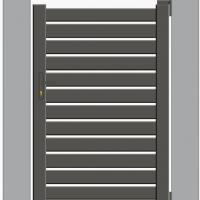 Portillon bosco gris sable ral2900